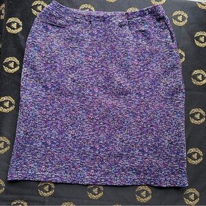 Dr. Martens knit style skirt with front pockets